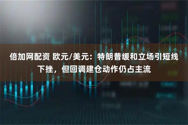 倍加网配资 欧元/美元：特朗普缓和立场引短线下挫，但回调建仓动作仍占主流